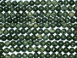 Green Sediment Round Beads 10Mm