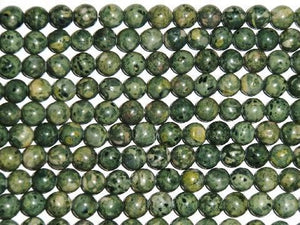 Green Rain Jasper Round Beads 14Mm