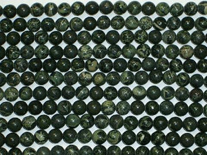Green Sediment Round Beads 8Mm