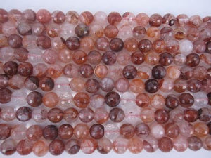 Red Crystal Round Beads 10Mm