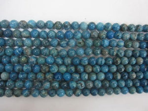 Dyed Blue Crazy Lace Agate Beads 4Mm