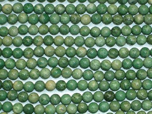 Green Prase Jasper Round Beads 10Mm