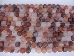 Matt Red Crystal Beads 6Mm
