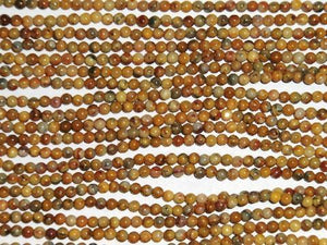 Crazy Lace Round Beads 8Mm