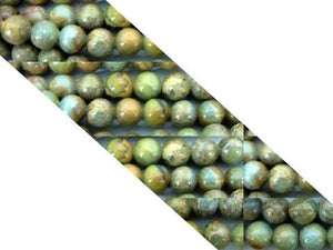 Yellow Impression Jasper Round Beads 10Mm