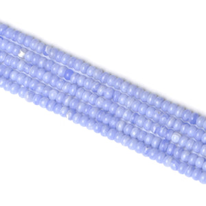 Composite blue lace roundels 4x6mm