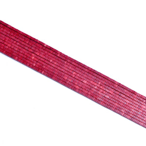 Composite Agate Red Square Slice 1.5X2.5mm
