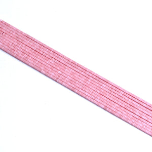 Composite Agate Pale Pink Square Slice 1.5X2.5mm