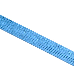 Composite Agate Blue Square Slice 1.5X2.5mm