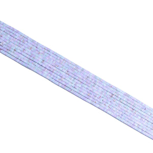Composite Agate Blue Purple Square Slice 1.5X2.5mm
