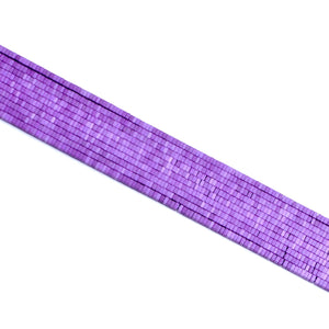 Composite Agate Purple Square Slice 1.5X2.5mm