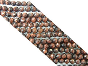 Red Tiger Eye Faceted Beads 8Mm