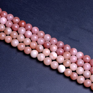 Colored Stone Red Round Beads10mm