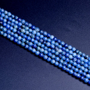 Colored Stone Lapis Blue Round Beads6mm