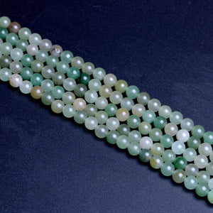 Colored Stone Light Green Round Beads8mm