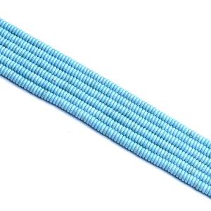 Composite Turquoise Blue Wafer2*6mm