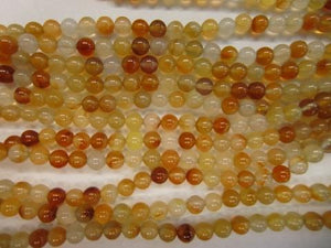 Natural Carnelian Round Beads 10Mm