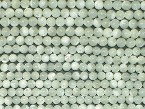 Mop Bleached Round Beads 10Mm