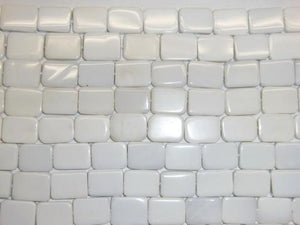 White Agate Pillow 15X20Mm
